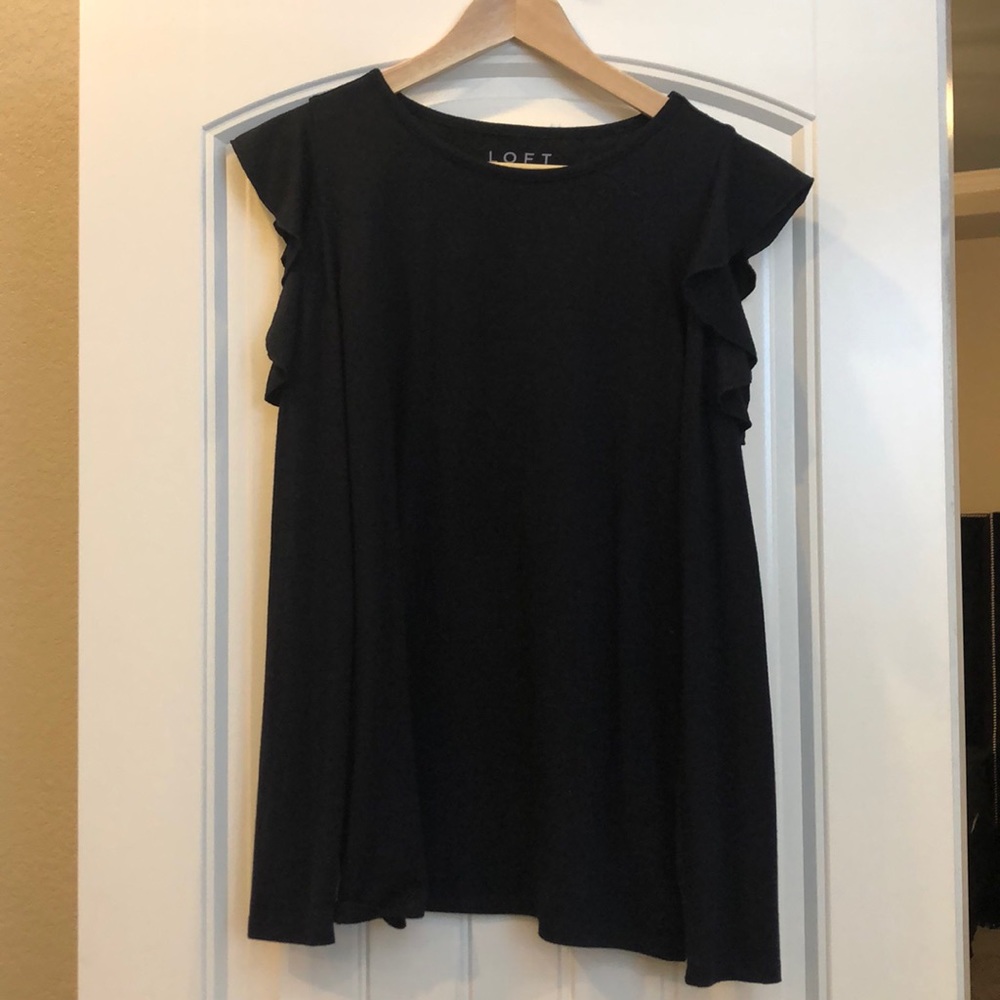 LOFT cold shoulder top